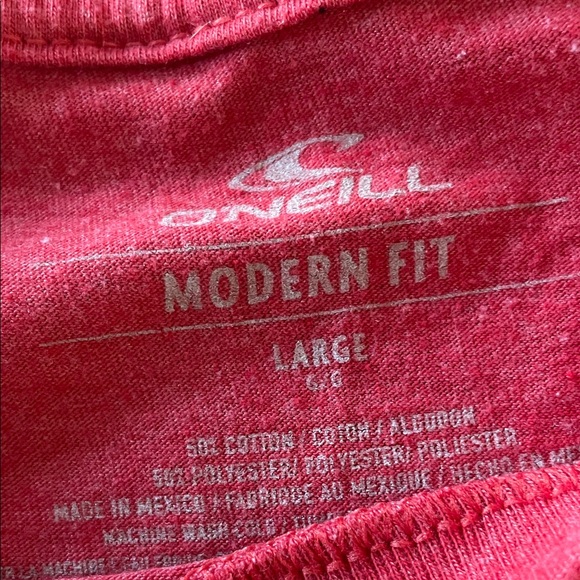 4 Men’s O'Neill Dark Blue, Black, Red Surf Tees - Picture 5 of 10